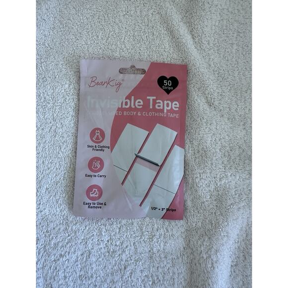 50-Strips Double-Sided Tape for Fashion, Tape for Clothes, Fabric Tape for - Picture 1 of 2